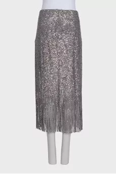 Gray skirt Promeni