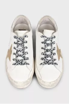 Hi Star leather sneakers