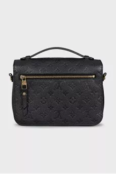 Pochette Métis embossed leather bag