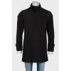 Men's zippered and buttoned jacket