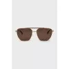 Сонцезахисні окуляри Aviator золотистого кольору