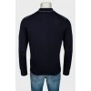 Men's polo with a long sleeve