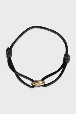 Trinity Bracelet with Gold Pendant