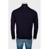 Men's pattern in front sweater