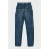 Сині джинси skinny fit на високій посадці