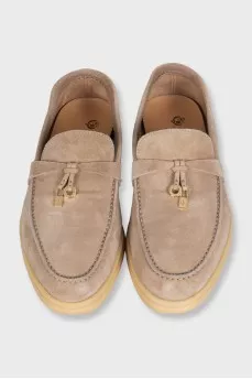 Summer Charms Walk suede loafers