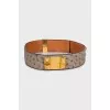 Ремень Collier de Chien из кожи страуса
