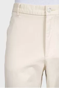 Чоловічі прямі штани з кишенями
