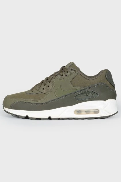 Men's khaki sneakers