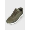 Men's khaki sneakers