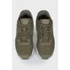 Men's khaki sneakers