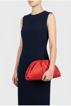 Leather Pouch Clutch