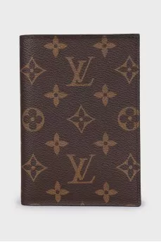 Passport cover with branded print