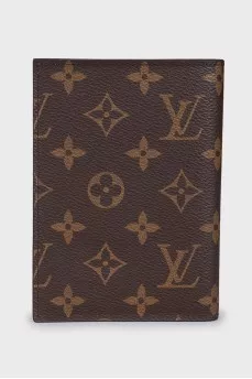 Passport cover with branded print