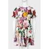 Children's floral print dress