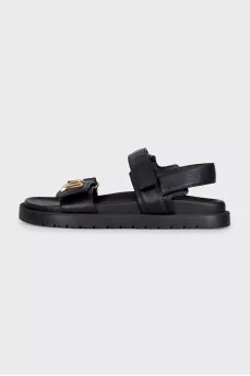 LV Sunset Black Sandals
