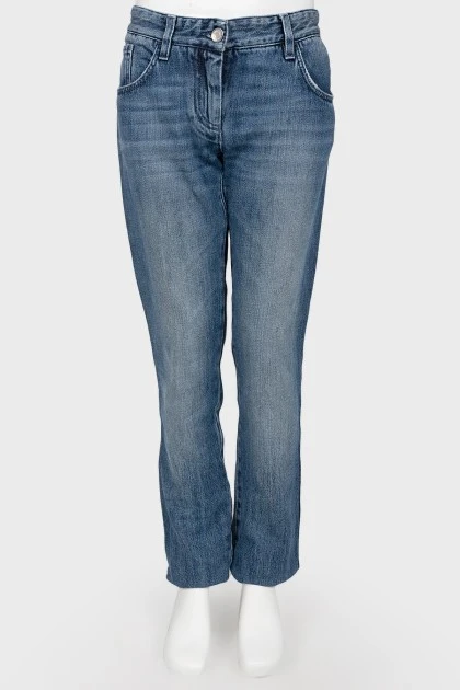 Blue jeans classic cut