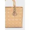 Тоут бежевого цвета Lady Dior Large