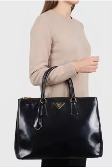 Galleria Patent Leather Tote