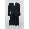 Black flying cut dress