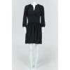 Black flying cut dress