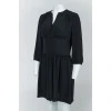Black flying cut dress