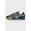 Men's print sneakers