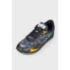 Men's print sneakers