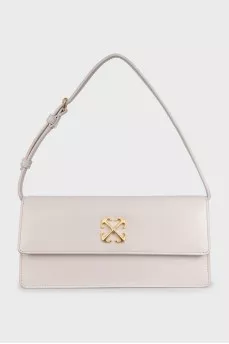 White Leather Jitney 1.0 Bag