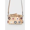 Flower application handbag
