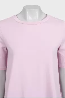 Loose pleated t-shirt