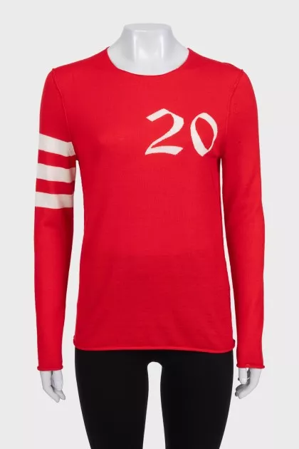 Thin merino wool jumper