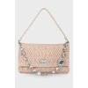 Quilted bag with stones