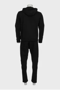 Men's tracksuit decorated with lacing