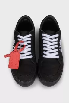 Dark brown Vulcanized sneakers