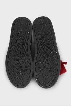Dark brown Vulcanized sneakers
