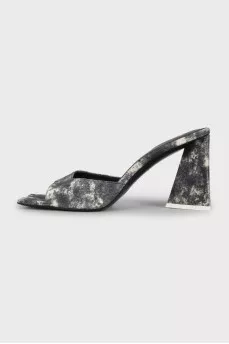 Devon Gray Mules