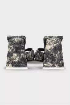 Devon Gray Mules
