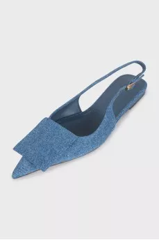 Джинсові слінгбеки Les slingbacks Duelo