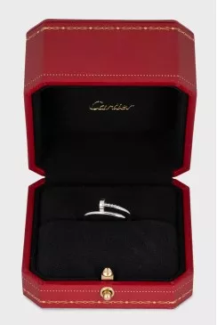 Juste Un Clou white gold ring