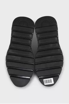 Men's sneakers with accent heels