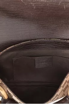 Horsebit textile bag
