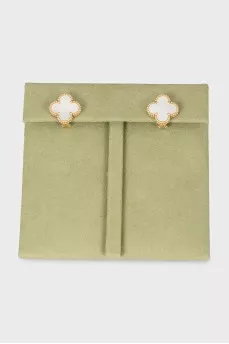 Сережки Vintage Alhambra з жовтого золота