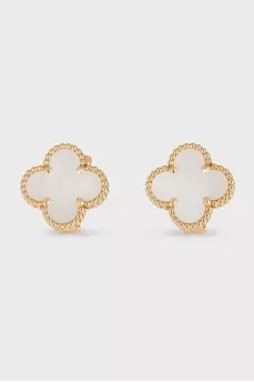 Сережки Vintage Alhambra з жовтого золота