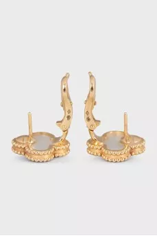 Сережки Vintage Alhambra з жовтого золота