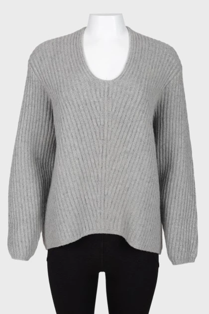 Sweater oversize gray
