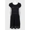 Black dress with tag
