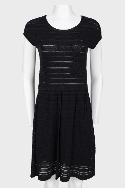 Black dress with tag