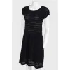 Black dress with tag