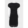Black dress with tag